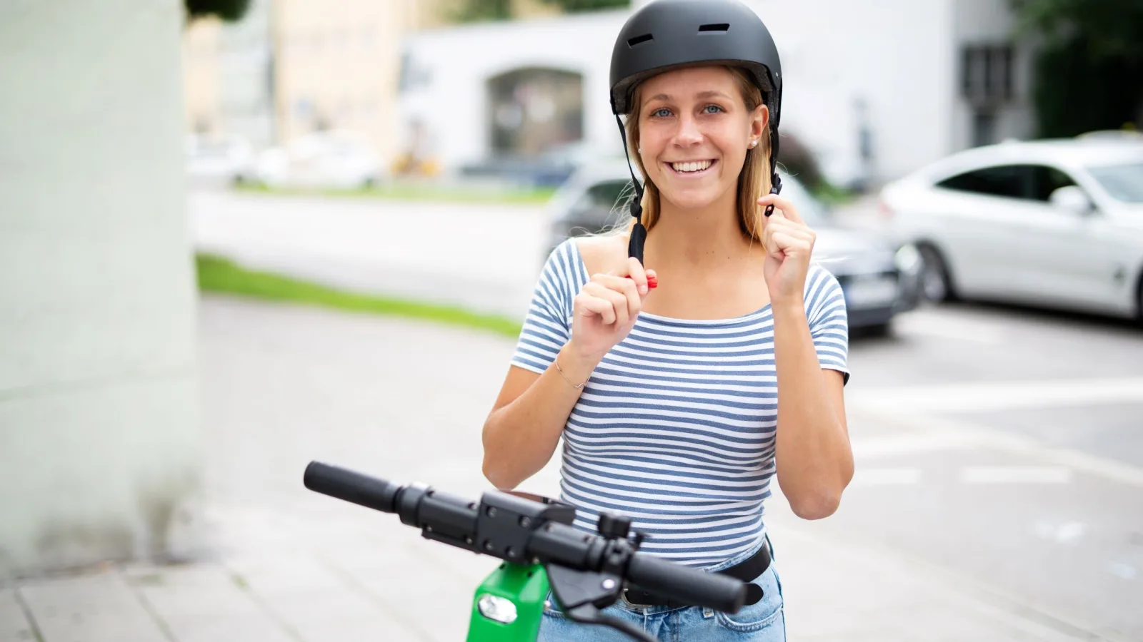 Frau eScooter